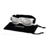 Dogoptics Hundesonnenbrille Biker - Silver Frame & Mirror Lens