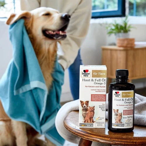 Doppelherz Haut & Fell Öl Omega-3 Für Katzen Und Hunde - Image 9