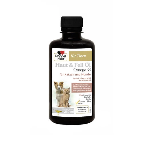 Doppelherz Haut & Fell Öl Omega-3 Für Katzen Und Hunde - Image 5