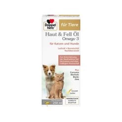 Doppelherz Haut & Fell Ăl Omega-3 FĂŒr Katzen Und Hunde