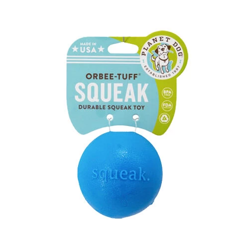 Planet Dog Orbee Tuff Squeak Ball - Orange - Image 5